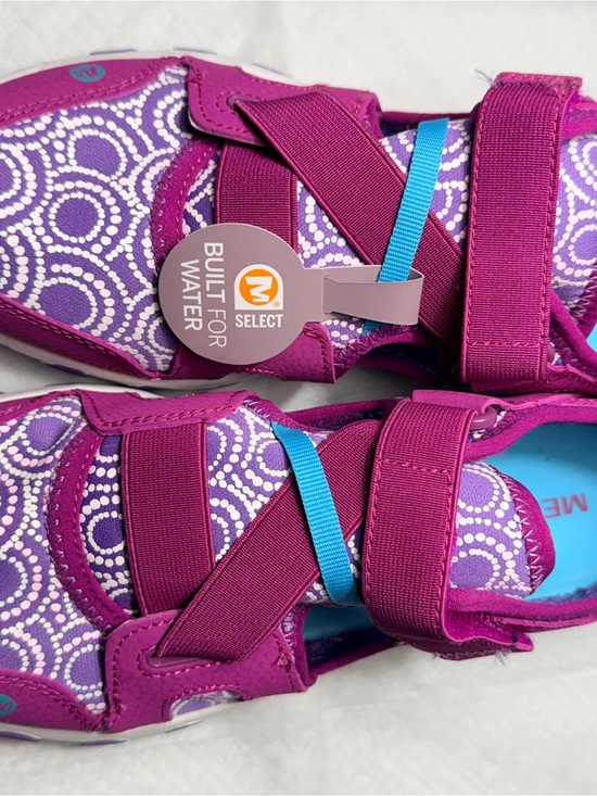 Merrell Shoes - Merrell Purple and Blue Women’s Water-Ready Athletic Sandals